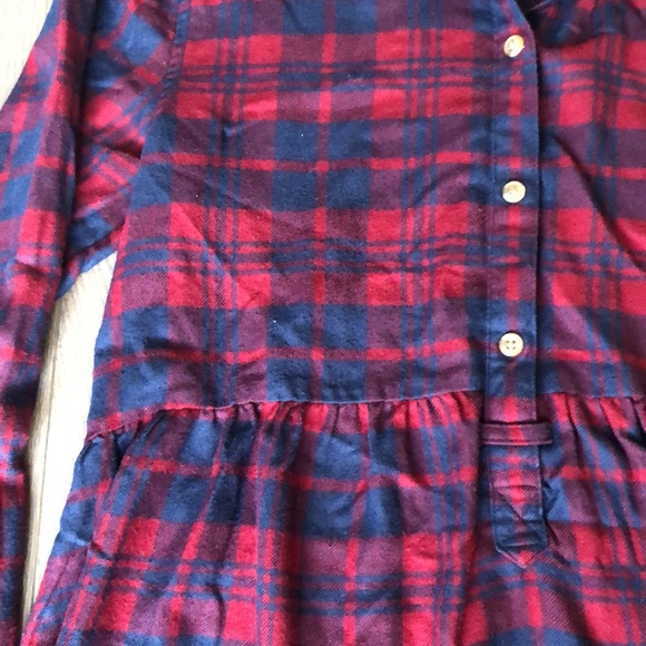 Plaid Button-up Blouse - Picture 3 of 3